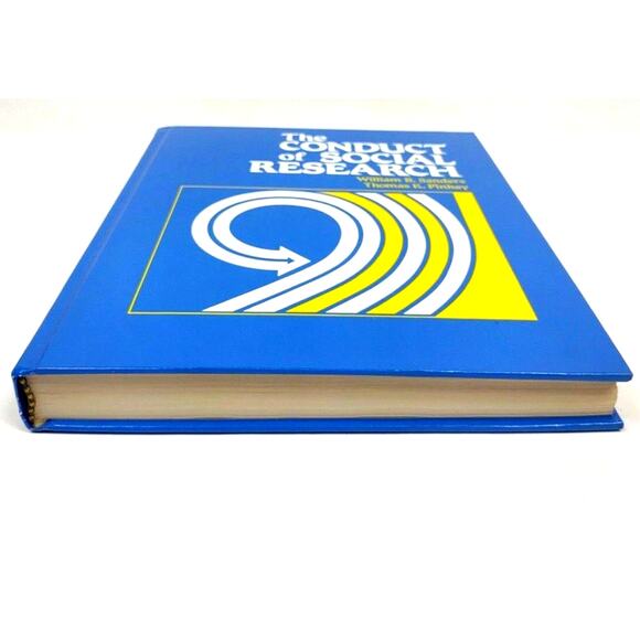 Conduct of Social Research by William B. Sanders - Thomas K. Pinhey - 1983 HB - Picture 4 of 11